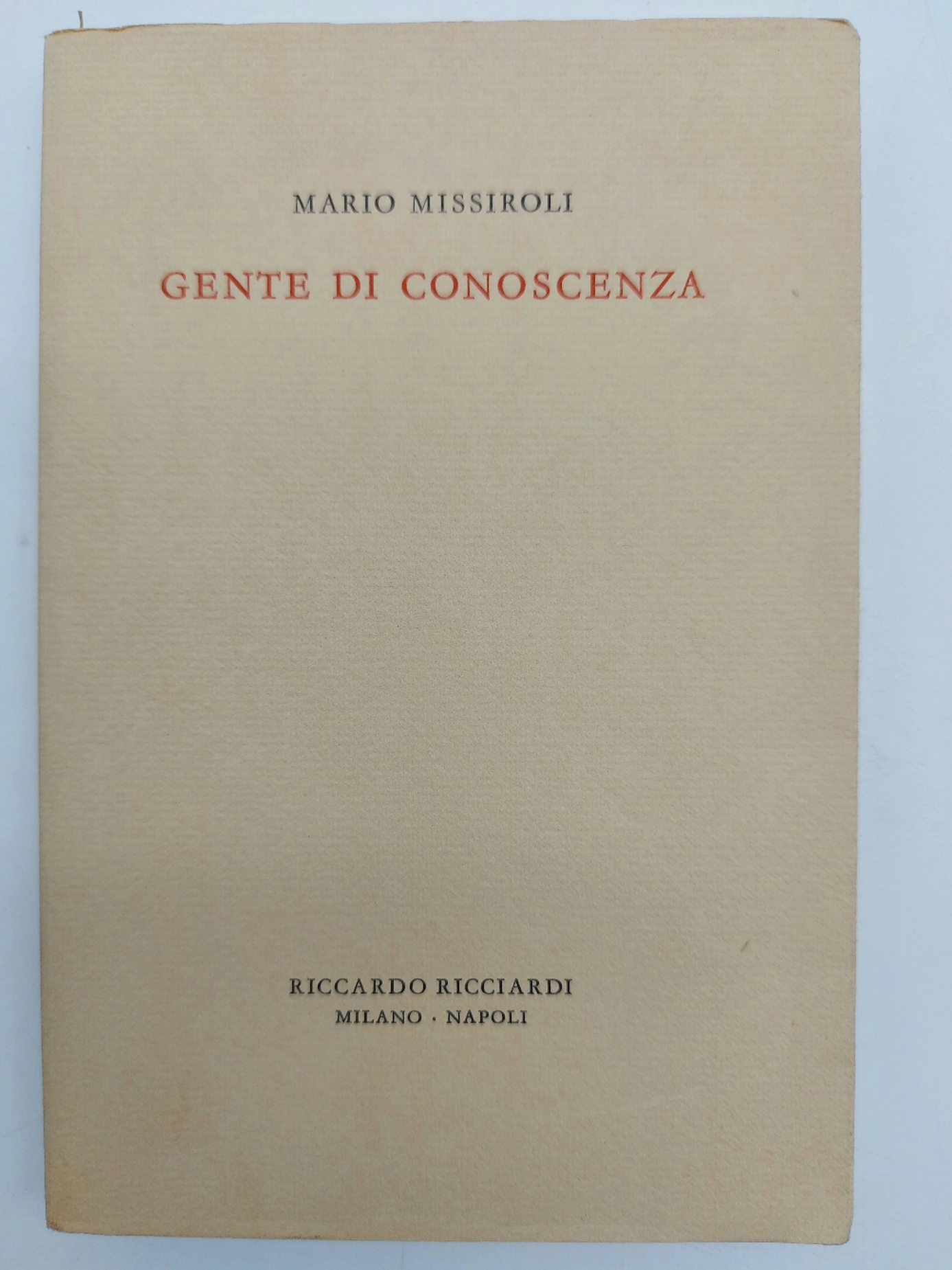Gente di conoscenza